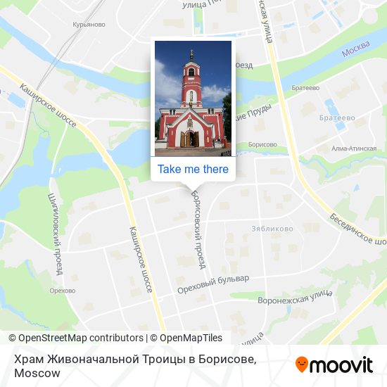 Храм Живоначальной Троицы в Борисове map