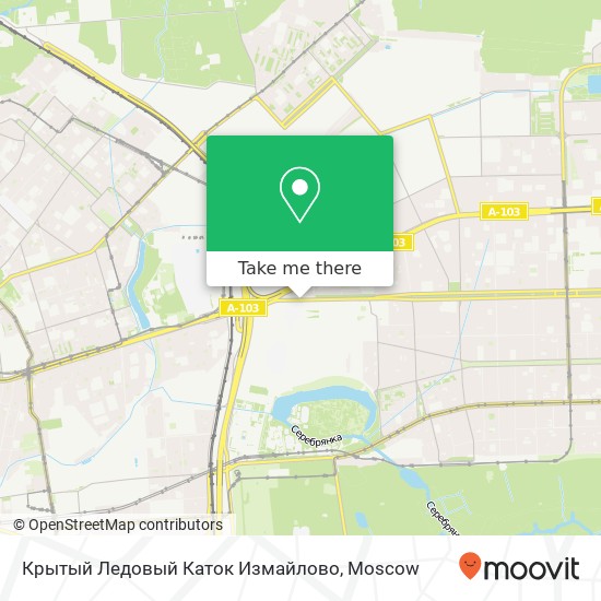 Крытый Ледовый Каток Измайлово map