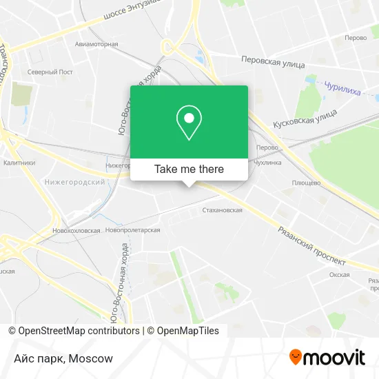 Айс парк map