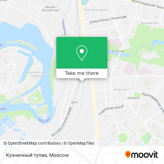 Кузнечный тупик map