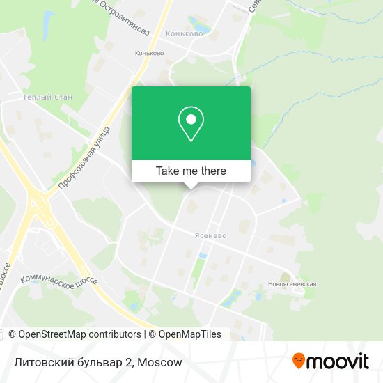 Литовский бульвар 2 map