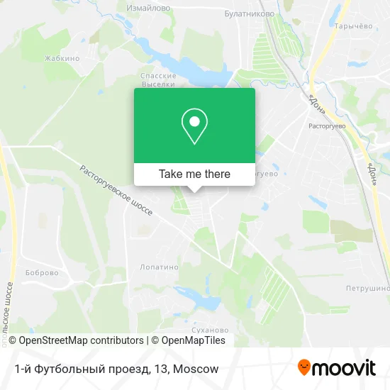 1-й Футбольный проезд, 13 map