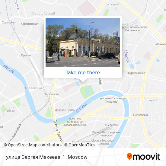 улица Сергея Макеева, 1 map