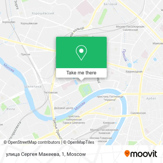 улица Сергея Макеева, 1 map