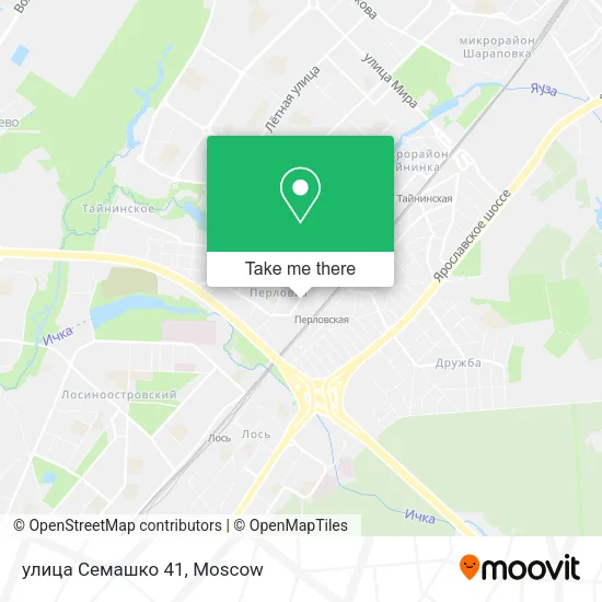улица Семашко 41 map