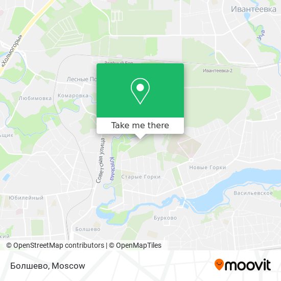Болшево map