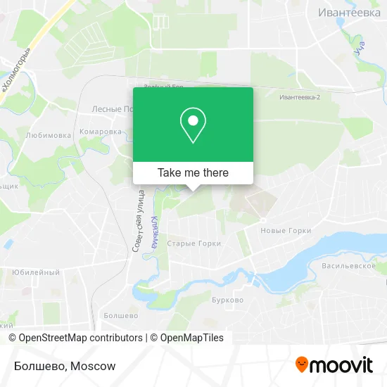 Болшево map