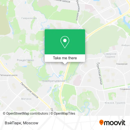 ВэйПарк map