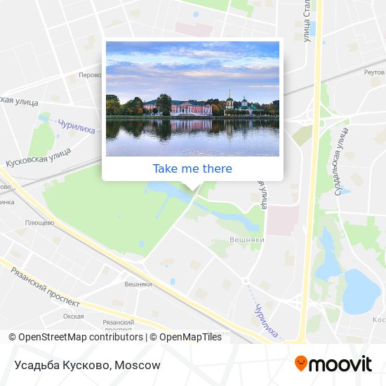 Усадьба Кусково map