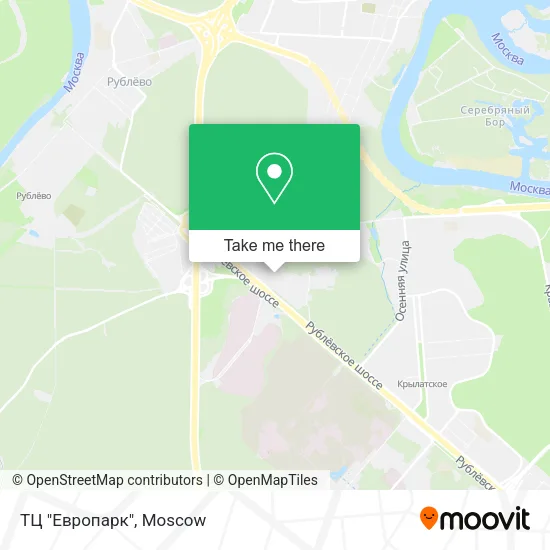 ТЦ "Европарк" map