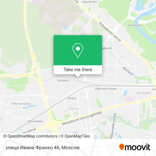 улица Ивана Франко 46 map