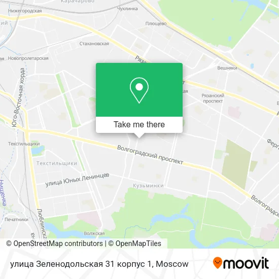 улица Зеленодольская 31 корпус 1 map