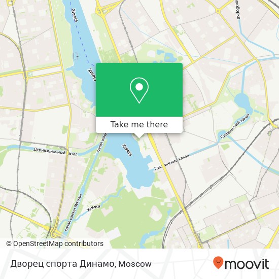 Дворец спорта Динамо map