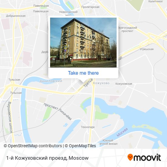 1-й Кожуховский проезд map