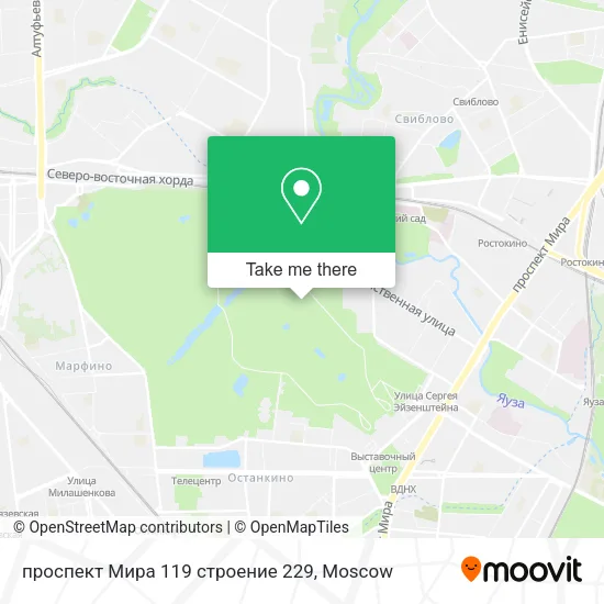 проспект Мира 119 строение 229 map