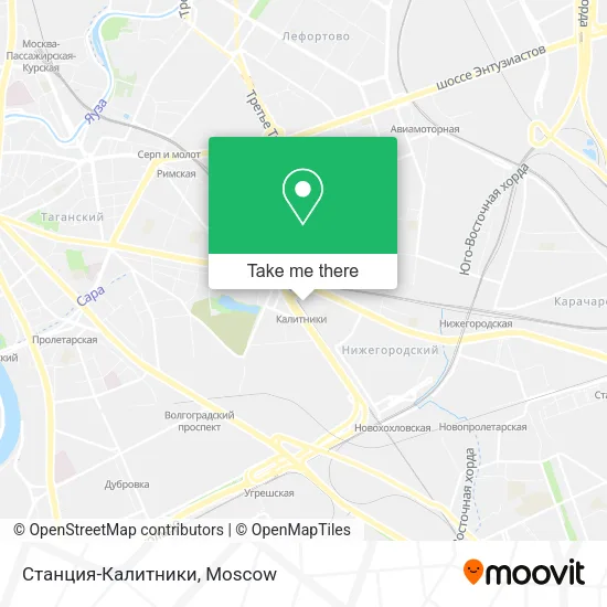 Станция-Калитники map