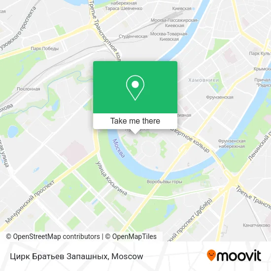 Цирк Братьев Запашных map