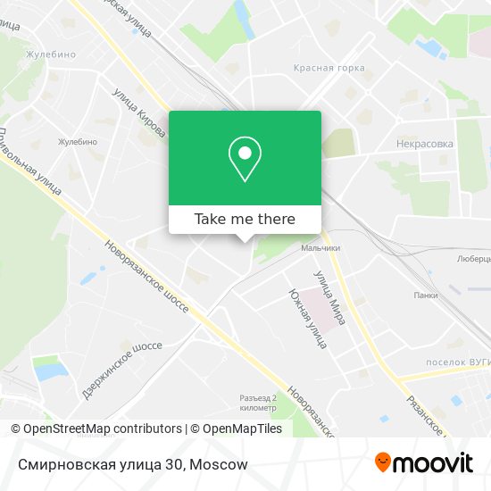 Смирновская улица 30 map