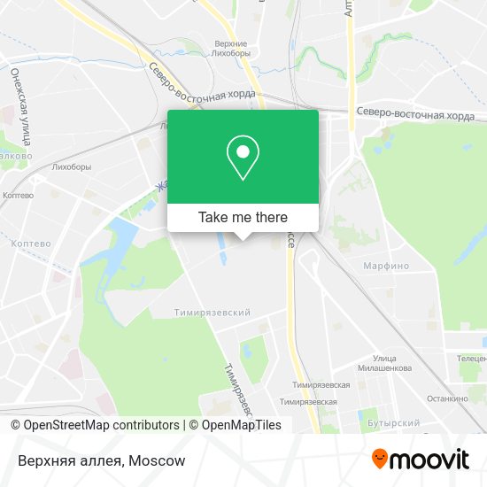 Верхняя аллея map