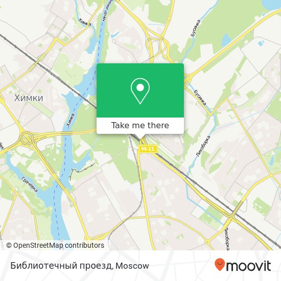 Библиотечный проезд map