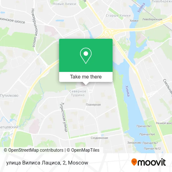 улица Вилиса Лациса, 2 map