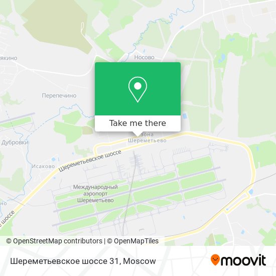 Шереметьевское шоссе 31 map