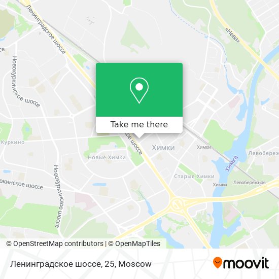 Ленинградское шоссе, 25 map