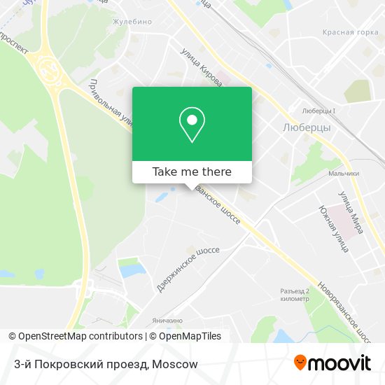 3-й Покровский проезд map
