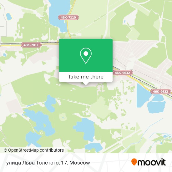 улица Льва Толстого, 17 map