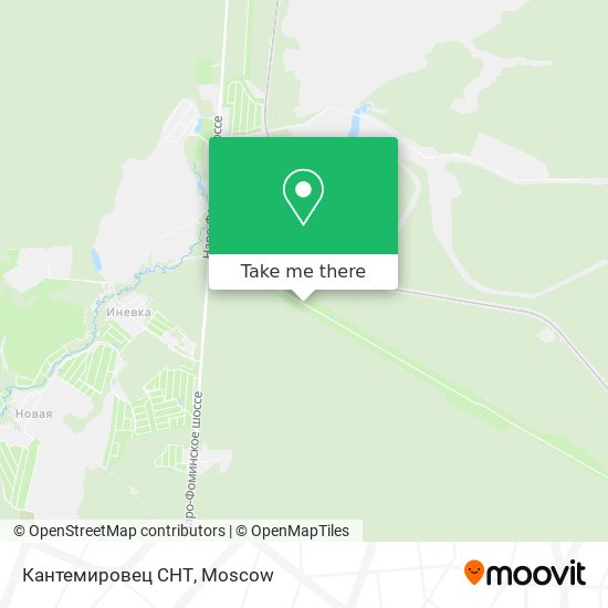 Кантемировец СНТ map