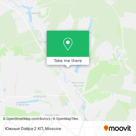 Южные Озёра-2 КП map