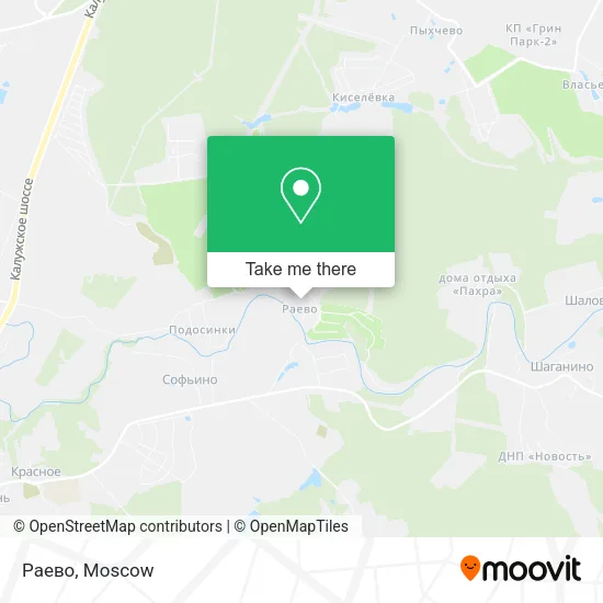 Раево map