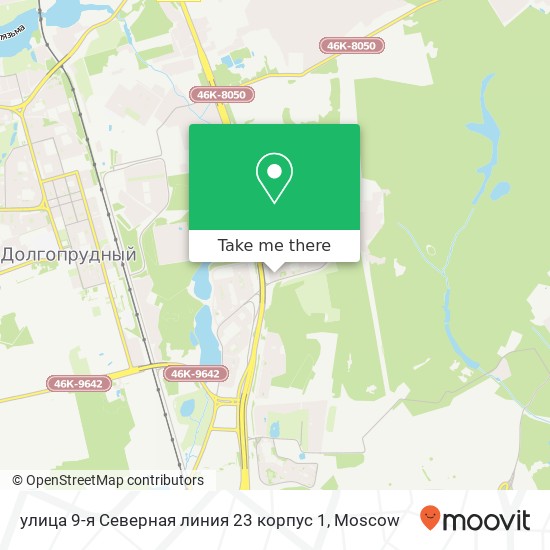 улица 9-я Северная линия 23 корпус 1 map