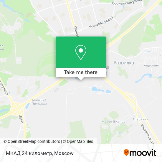 МКАД 24 километр map