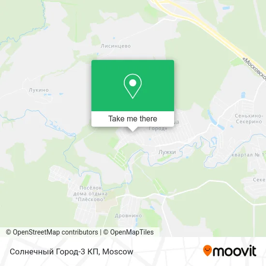 Солнечный Город-3 КП map