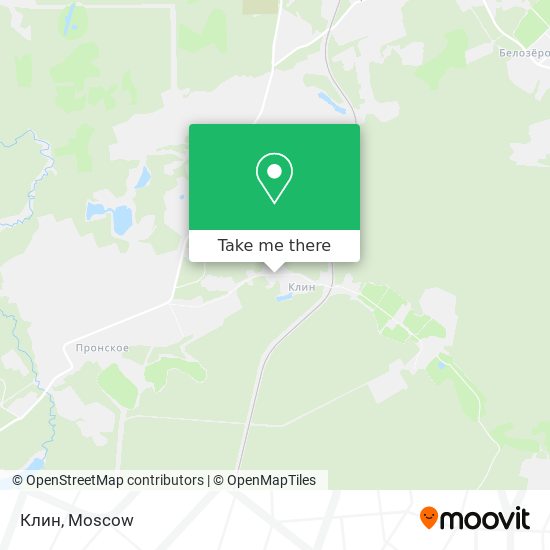 Клин map