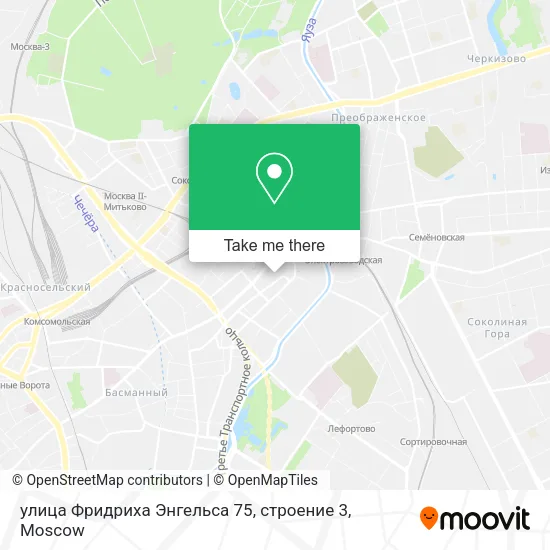 улица Фридриха Энгельса 75, строение 3 map