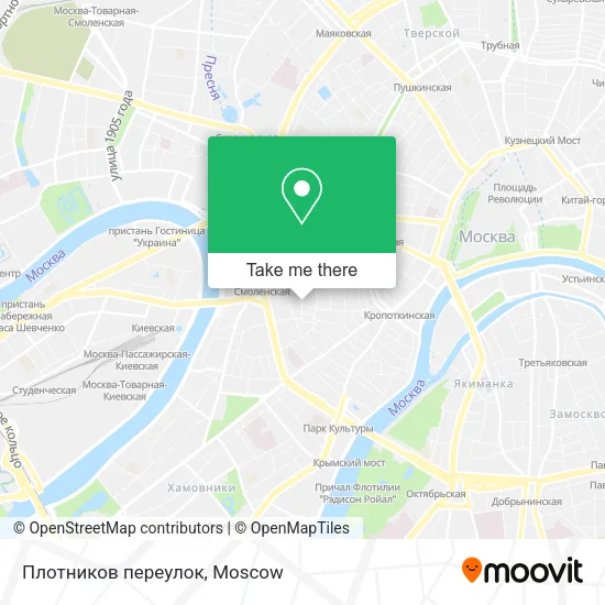 Плотников переулок map