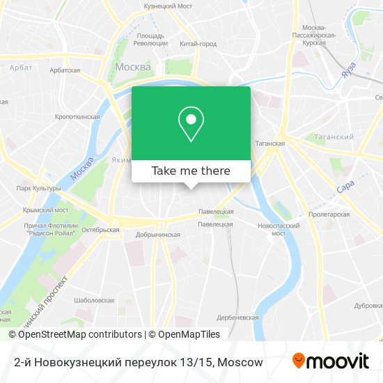 2-й Новокузнецкий переулок 13 / 15 map