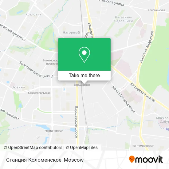 Станция-Коломенское map