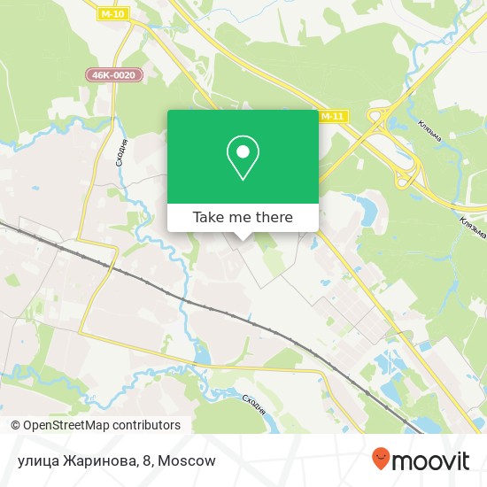 улица Жаринова, 8 map