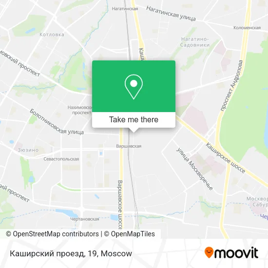 Каширский проезд, 19 map