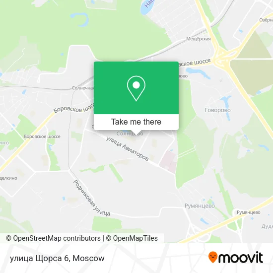 улица Щорса 6 map