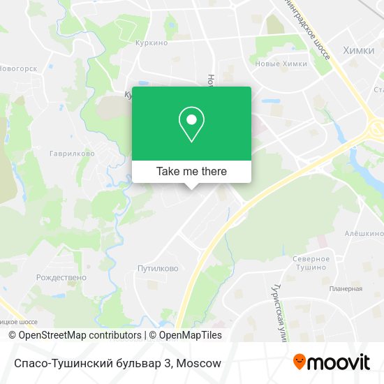 Спасо-Тушинский бульвар 3 map
