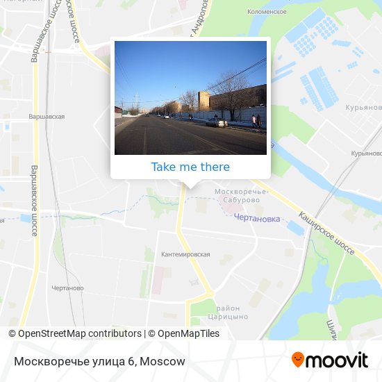 Москворечье улица 6 map