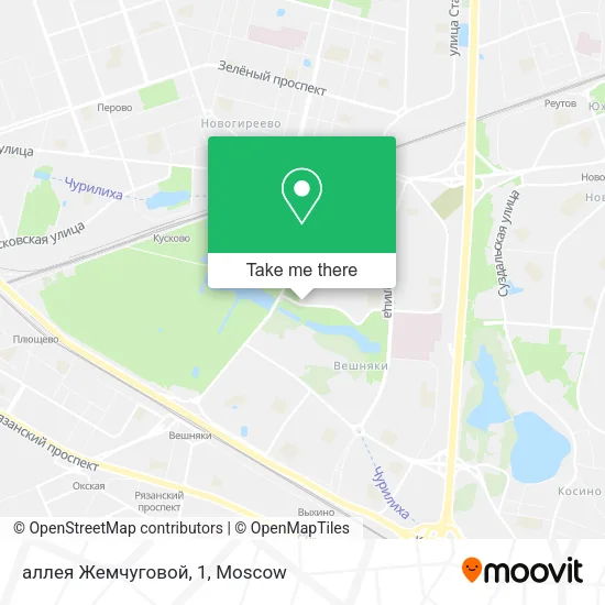 аллея Жемчуговой, 1 map