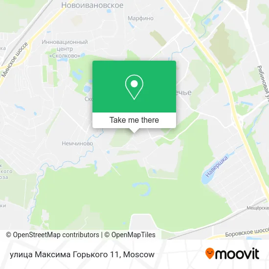 улица Максима Горького 11 map