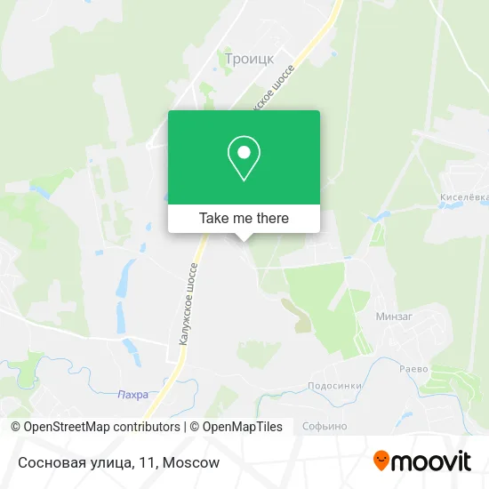 Сосновая улица, 11 map