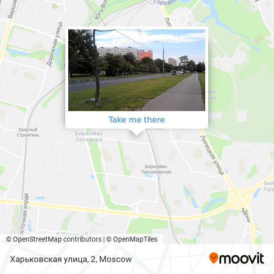Харьковская улица, 2 map