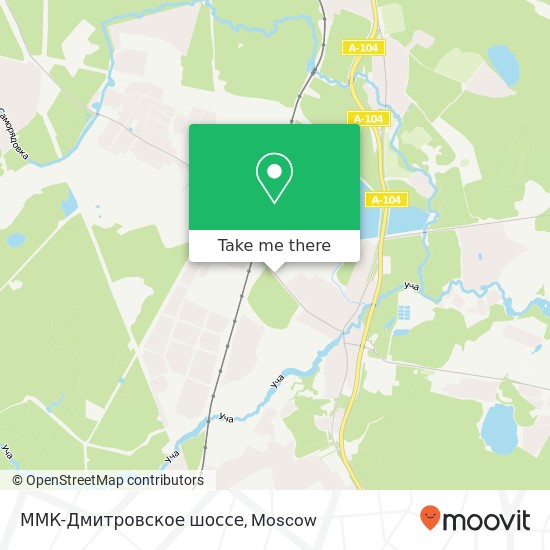 ММК-Дмитровское шоссе map